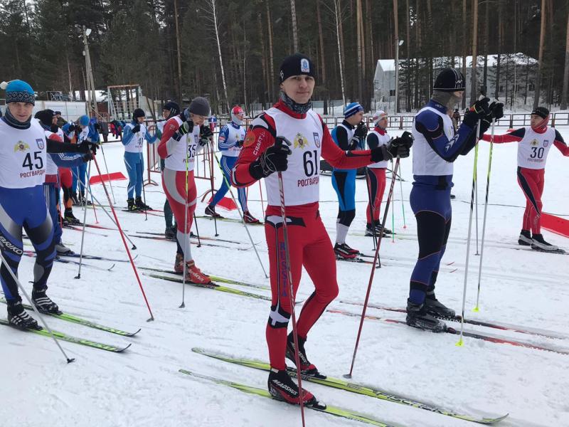 Ямальские росгвардейцы стартовали на Чемпионате Уральского округа Росгвардии по лыжным гонкам и служебному двоеборью