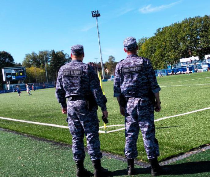 Сотрудники Егорьевского ОВО обеспечили охрану общественного порядка на футбольном матче ЮФЛ-девушки (U-16)